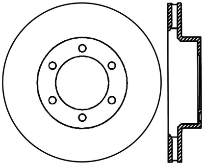 StopTech  Premium Cryostop Rotor; Front