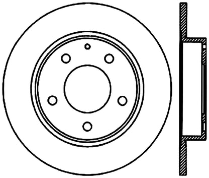 StopTech  Premium Cryostop Rotor; Rear