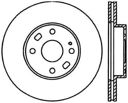 StopTech Premium Cryostop Rotor; Front