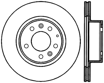 StopTech Premium Cryostop Rotor; Front