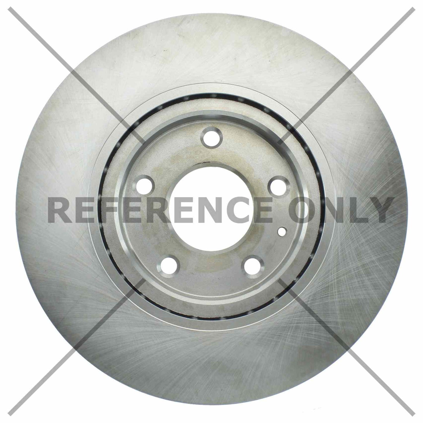 Centric Parts Disc Brake Rotor Premium with painted hat and edge for 2019-2022 Mazda 3 CX-30 120.45099