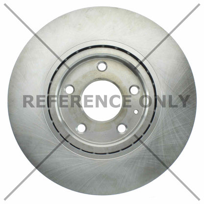 Centric Parts Disc Brake Rotor Premium with painted hat and edge for 2019-2022 Mazda 3 CX-30 120.45099