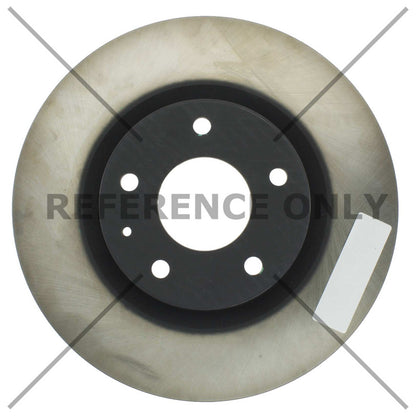 Centric Parts Disc Brake Rotor Premium with painted hat and edge for 2019-2022 Mazda 3 CX-30 120.45099