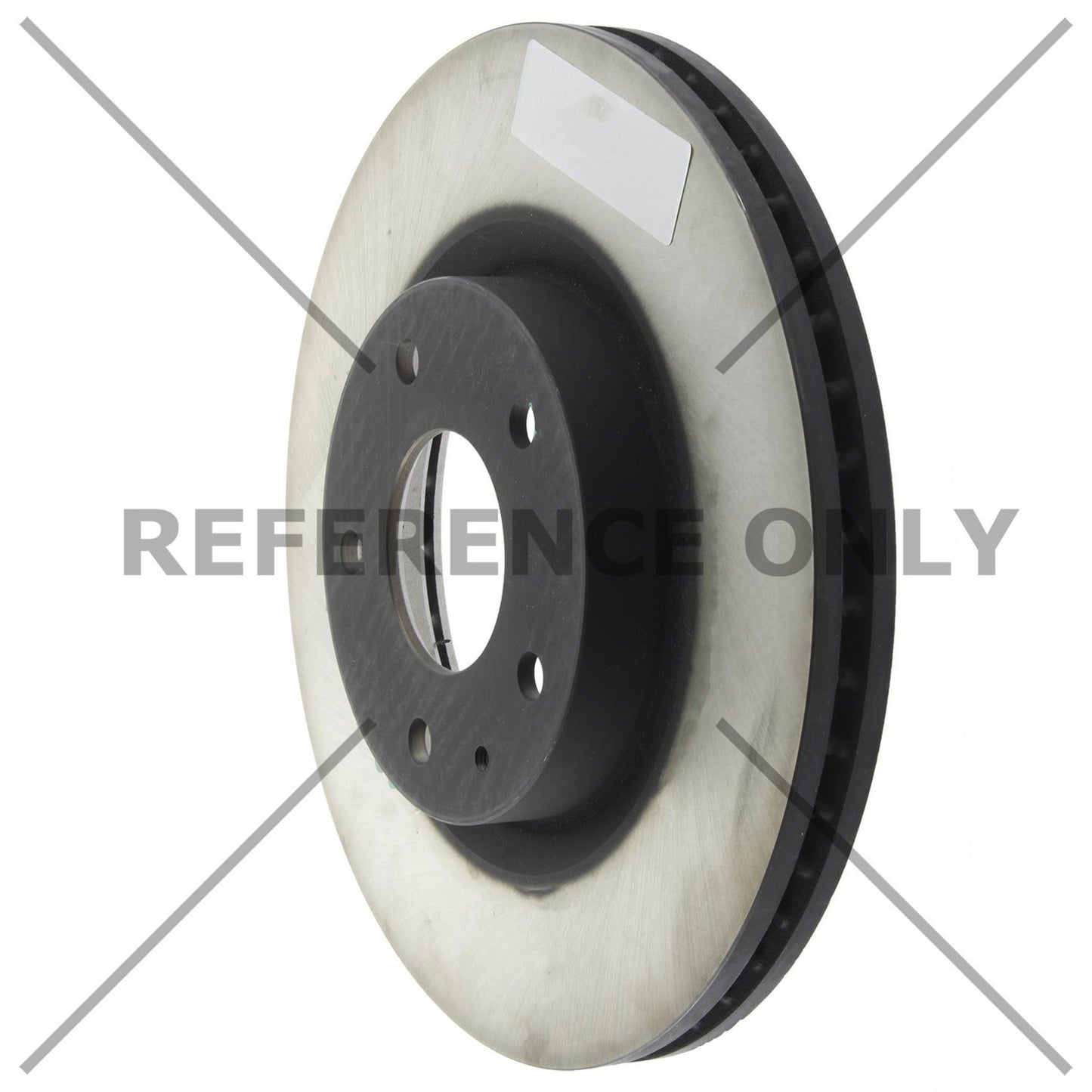 Centric Parts Disc Brake Rotor Premium with painted hat and edge for 2019-2022 Mazda 3 CX-30 120.45099