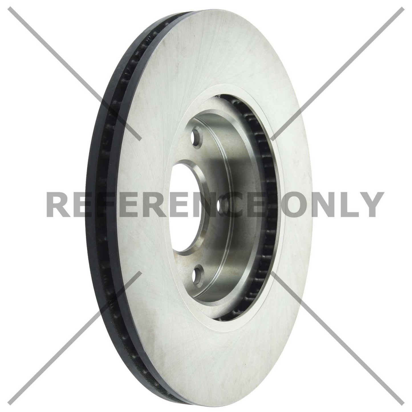 Centric Parts Disc Brake Rotor Premium with painted hat and edge for 2019-2022 Mazda 3 CX-30 120.45099