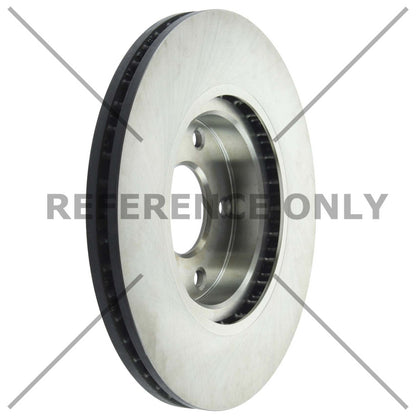 Centric Parts Disc Brake Rotor Premium with painted hat and edge for 2019-2022 Mazda 3 CX-30 120.45099