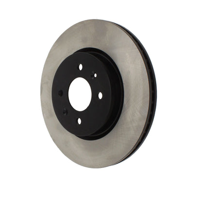 Centric Parts Disc Brake Rotor Premium with painted hat and edge for 2018-2022 Hyundai Accent, Kia Rio 120.50030
