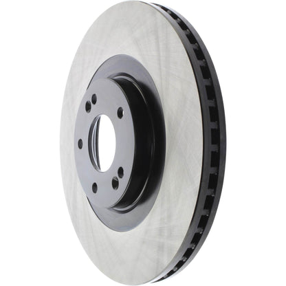 Centric Parts Disc Brake Rotor Premium with Painted Hat and Edge for 2020-2023 Hyundai Palisade 2021-2020 Kia Telluride 120.50044