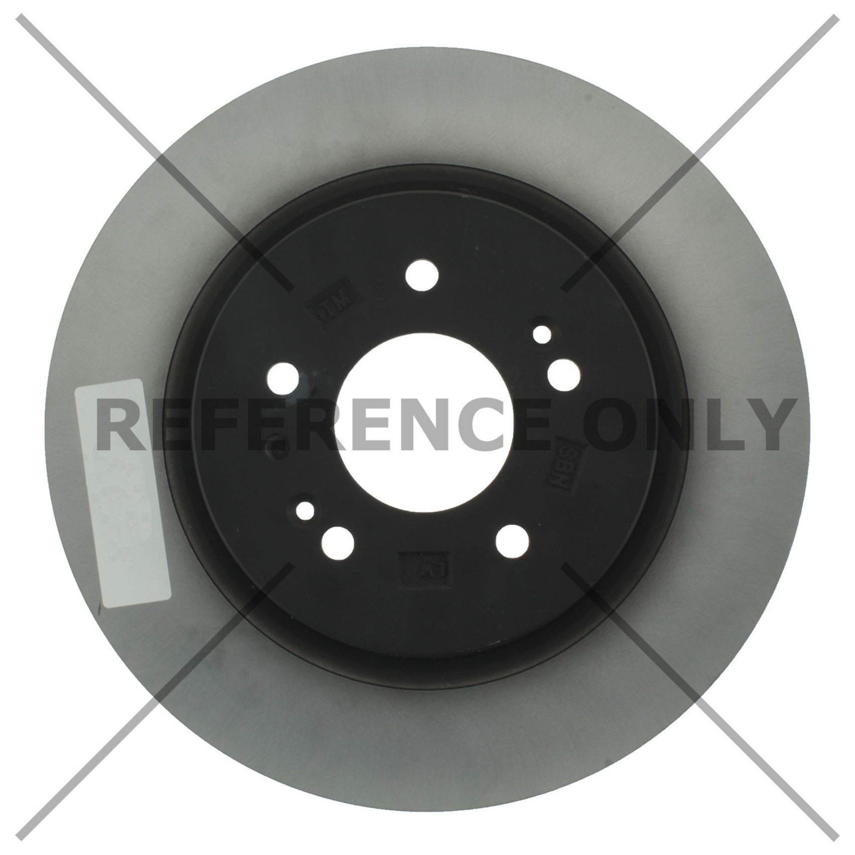 Centric Parts Premium Brake Rotor 120.51070