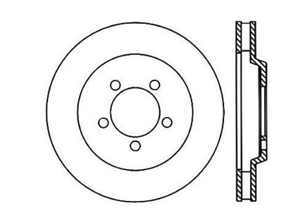 StopTech  Premium Cryostop Rotor; Front