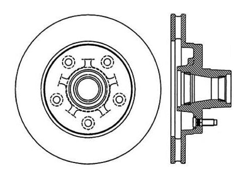 StopTech Premium Cryostop Rotor; Front