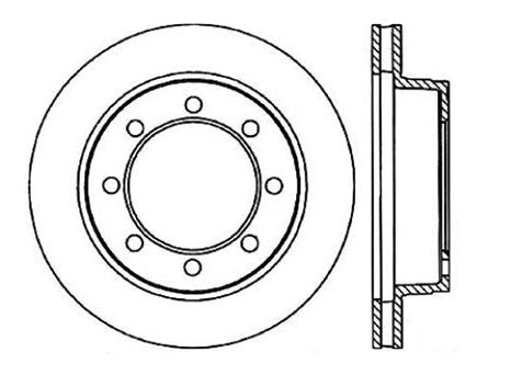 StopTech Premium Cryostop Rotor; Front