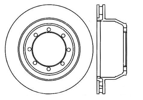 StopTech Premium Cryostop Rotor; Rear