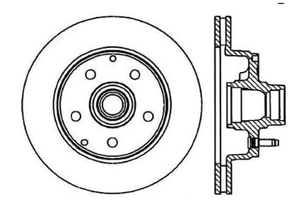 StopTech Premium Cryostop Rotor; Front