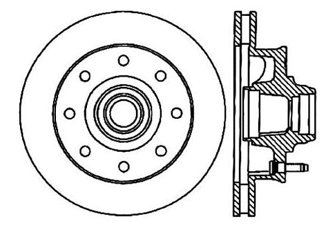 StopTech Premium Cryostop Rotor; Front