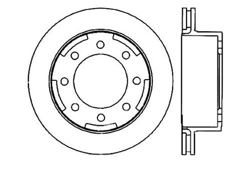 StopTech Premium Cryostop Rotor; Rear