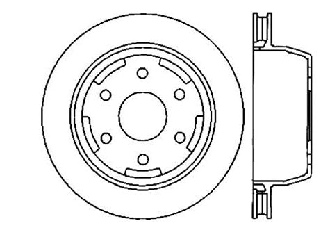 StopTech Premium Cryostop Rotor; Rear
