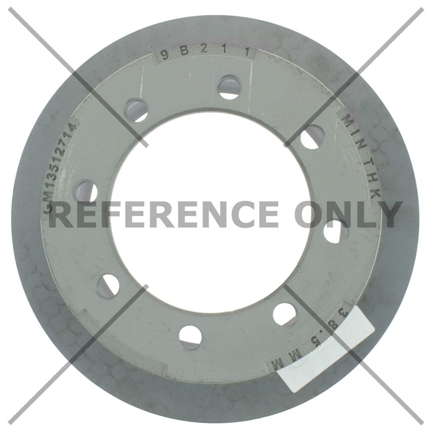 Centric Parts Disc Brake Rotor Premium with E-Coat anti-corrosive coating 120.66083