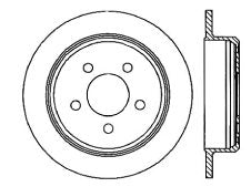 StopTech Premium Cryostop Rotor; Rear