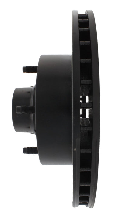 Centric Parts Disc Brake Rotor and Hub Assembly Premium Brake Rotor with Electrocoating finish for 2003 Dodge Ram 1500 Van 120.67055