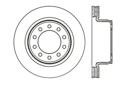StopTech Premium Cryostop Rotor; Front