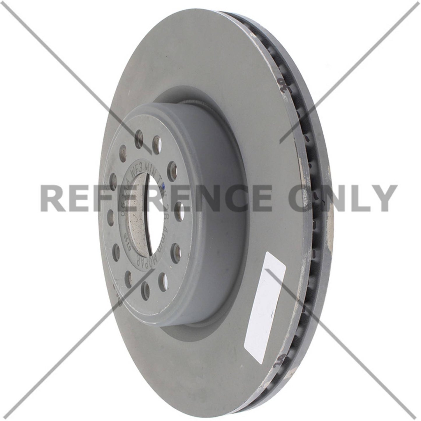 Centric Parts Disc Brake Rotor Premium with E-Coat for 2019-2022 Ram 1500 120.67082