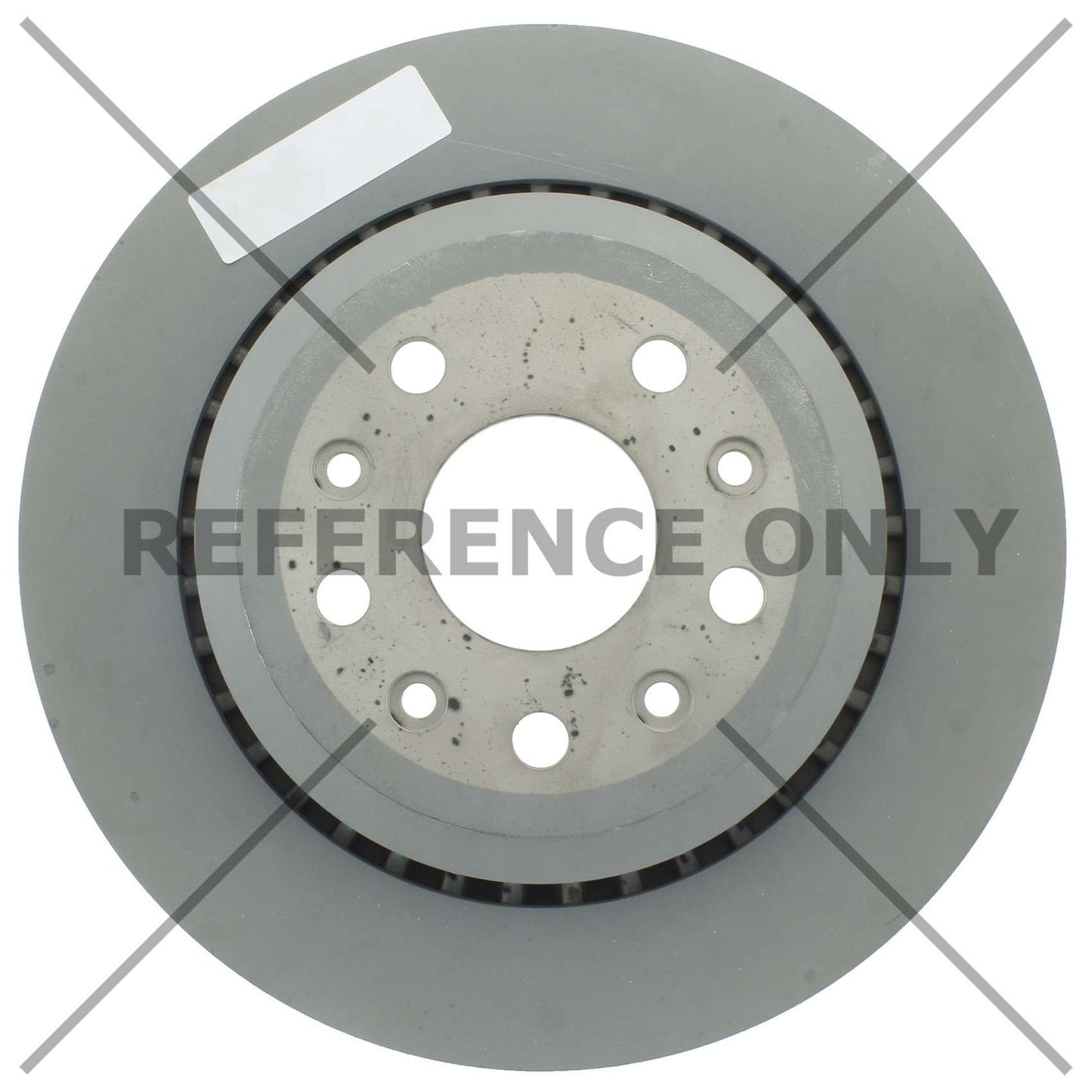 Centric Parts Disc Brake Rotor Premium with painted hat and edge for 2020-2022 Jeep Gladiator 2021-2022 Wrangler 120.67083