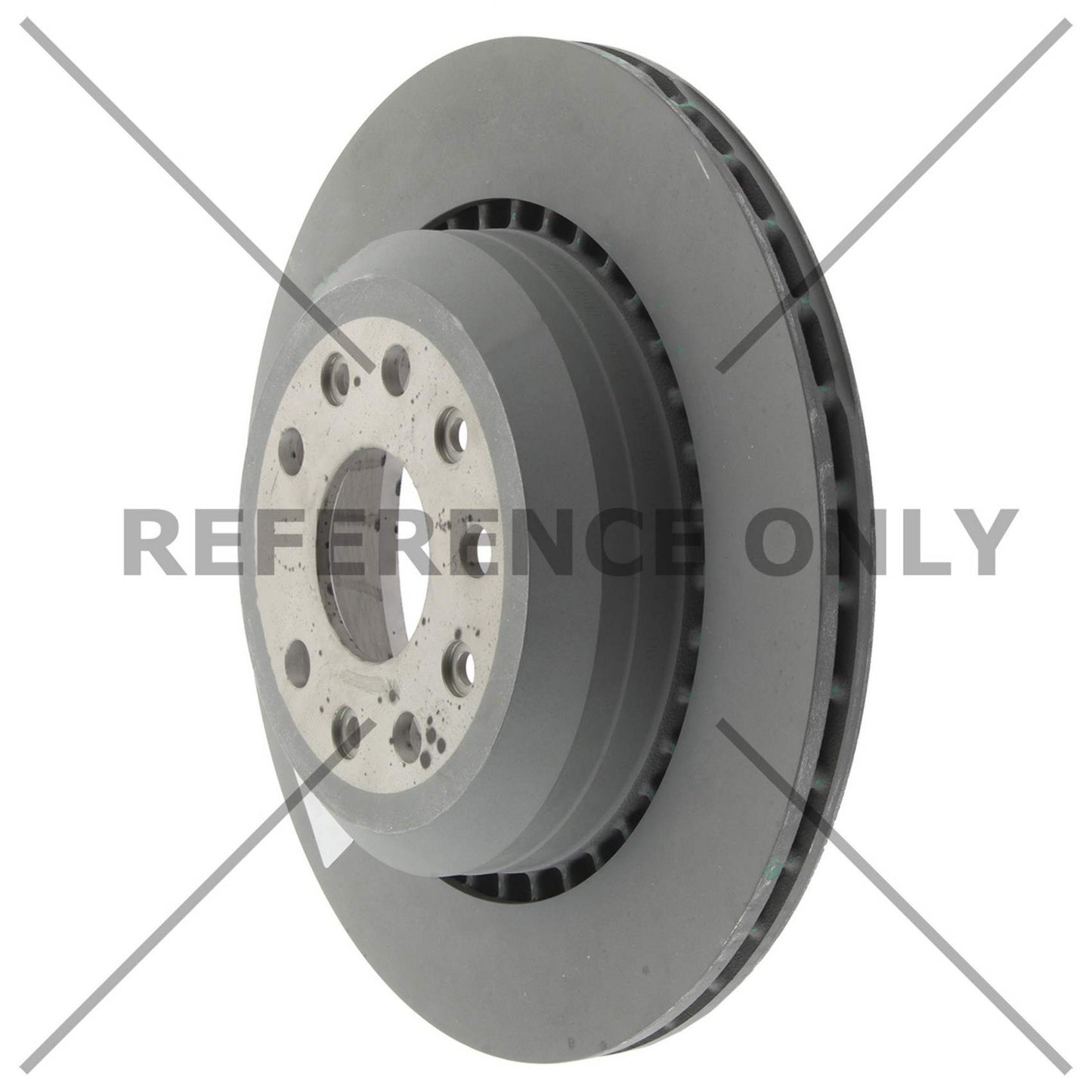 Centric Parts Disc Brake Rotor Premium with painted hat and edge for 2020-2022 Jeep Gladiator 2021-2022 Wrangler 120.67083