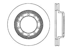 StopTech Premium Cryostop Rotor; Front, Rear