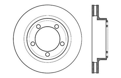 StopTech Premium Cryostop Rotor; Front, Rear