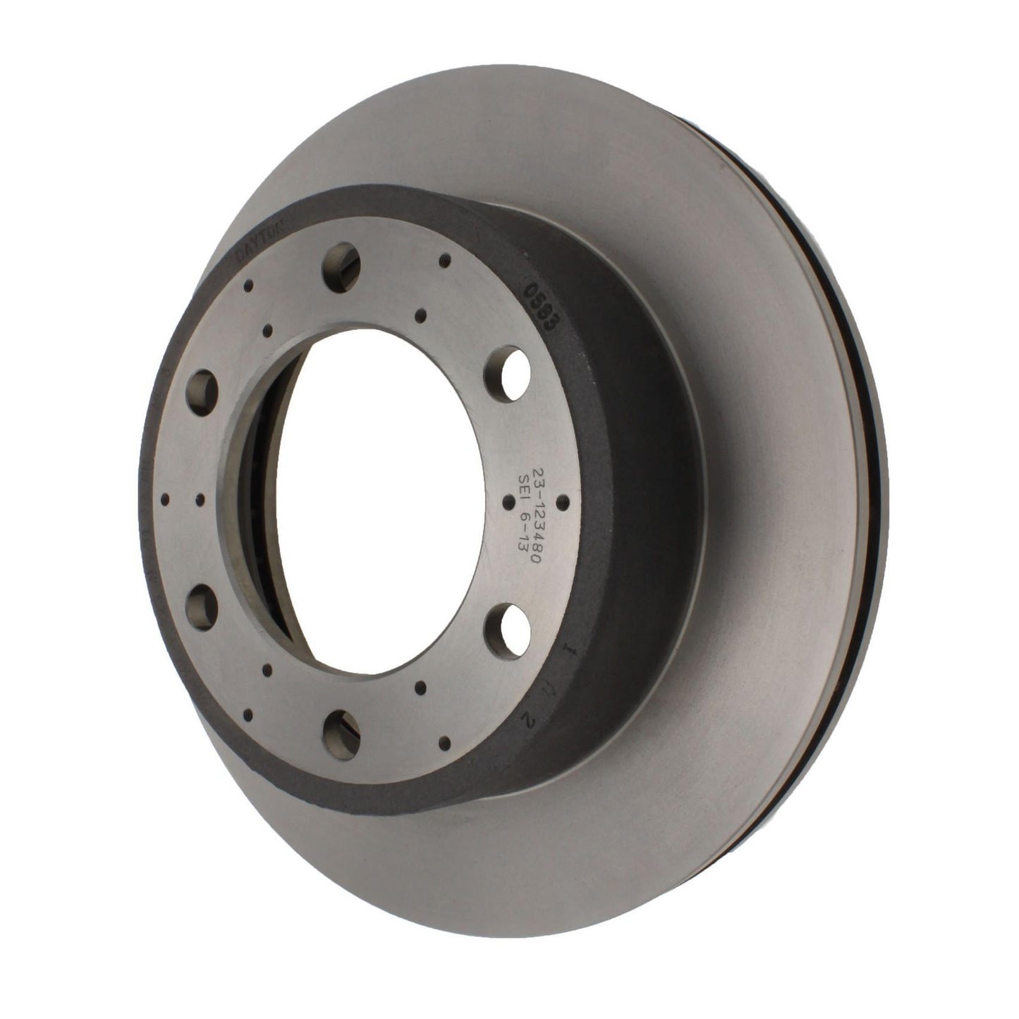 Centric Parts Disc Brake Rotor with Electrocoating finish