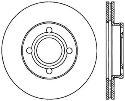 Centric Parts Disc Brake Rotor C-Tek Standard for 1961-1977 121.30002