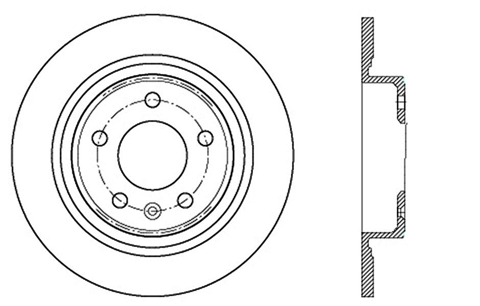 Centric Parts Disc Brake Rotor with C-Tek for 2019-2016 Buick Cascada 2017-2012 Verano 2016-2014 Cadillac ELR 2015-2014 Chevrolet Cruze 2014-2012 Orlando 2015-2011 Volt 121.62131