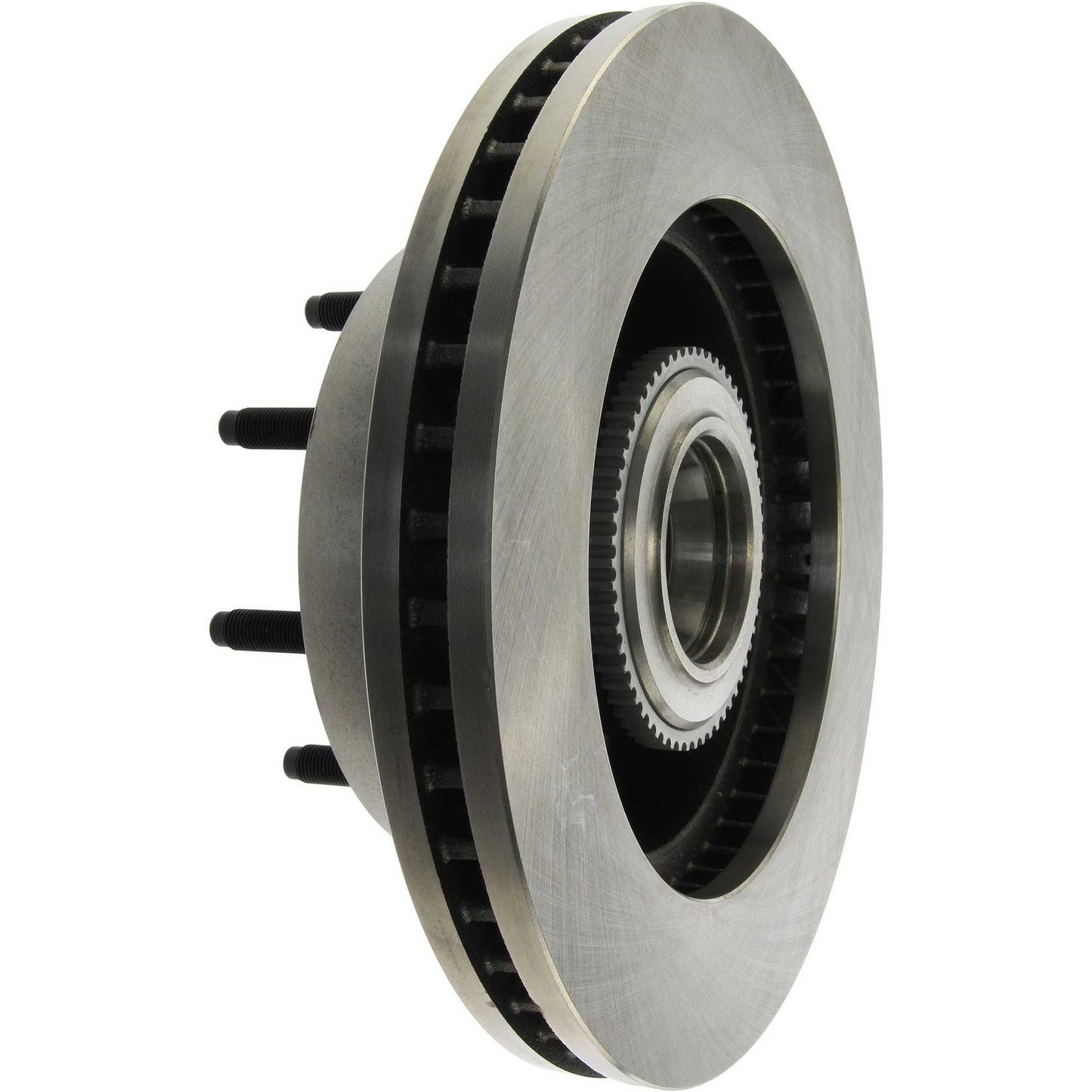 Centric Parts Disc Brake Rotor and Hub Assembly Standard with Non-Directional Finishes for 2005-2007 Ford F-250 Super Duty, 2005-2007 Ford F-350 Super Duty 121.65116