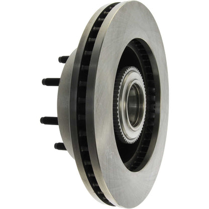 Centric Parts Disc Brake Rotor and Hub Assembly Standard with Non-Directional Finishes for 2005-2007 Ford F-250 Super Duty, 2005-2007 Ford F-350 Super Duty 121.65116
