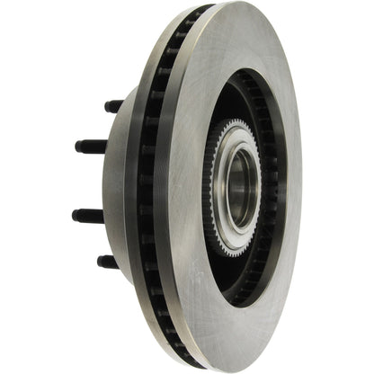 Centric Parts Disc Brake Rotor and Hub Assembly Standard with Non-Directional Finishes for 2005-2007 Ford F-250 Super Duty, 2005-2007 Ford F-350 Super Duty 121.65116
