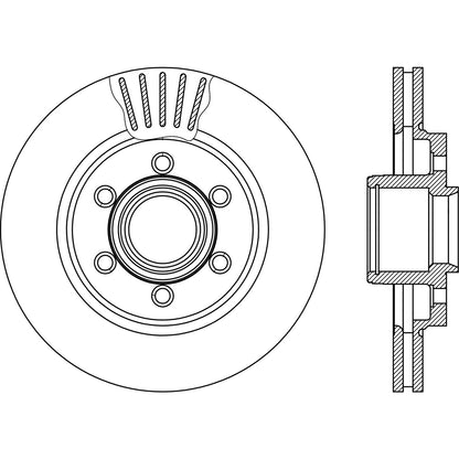 Centric Parts Disc Brake Rotor Standard with Non-Directional Finishes for 2004-2008 Ford F-150 Lincoln Mark LT 121.65128