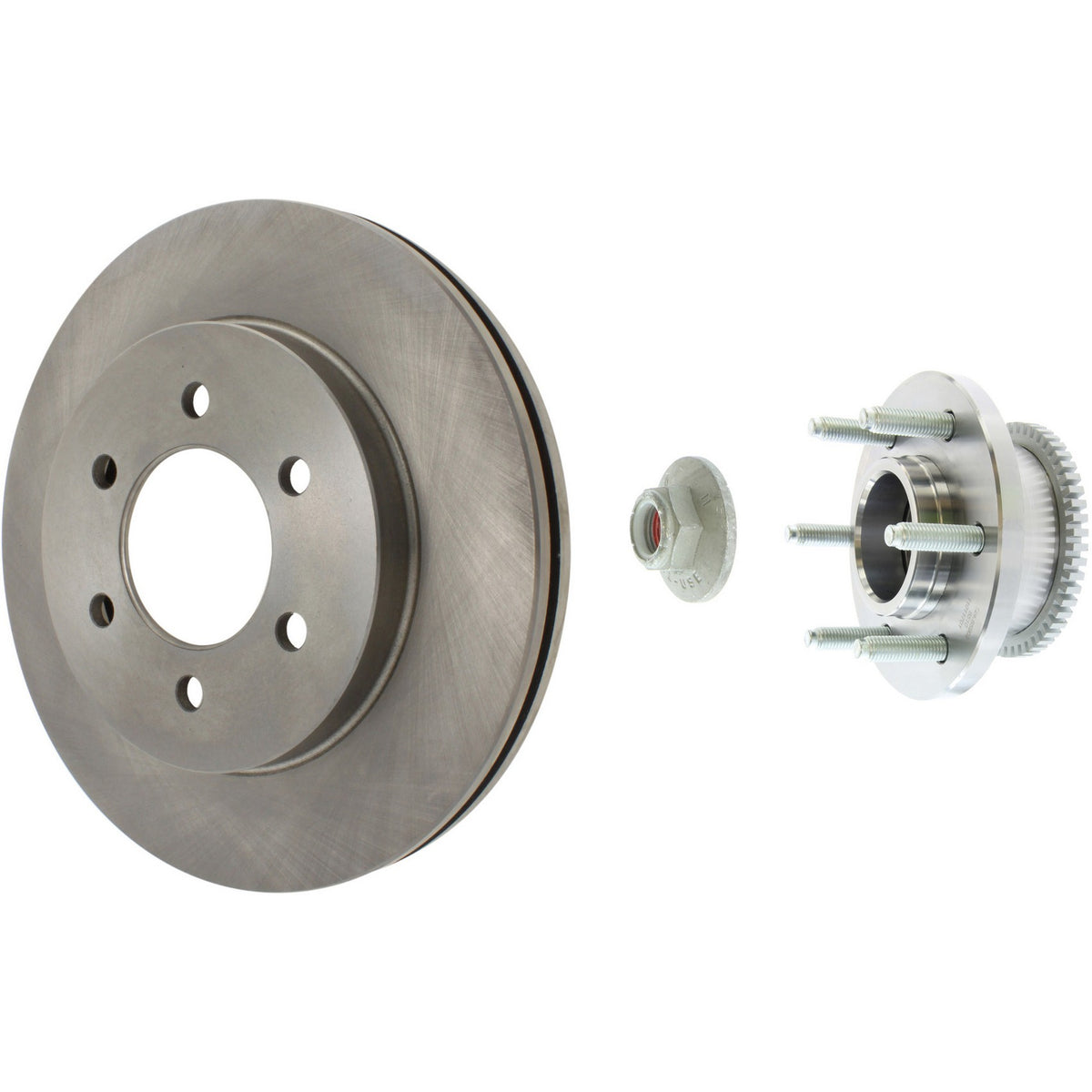 Centric Parts Disc Brake Rotor Standard with Non-Directional Finishes for 2004-2008 Ford F-150 Lincoln Mark LT 121.65128
