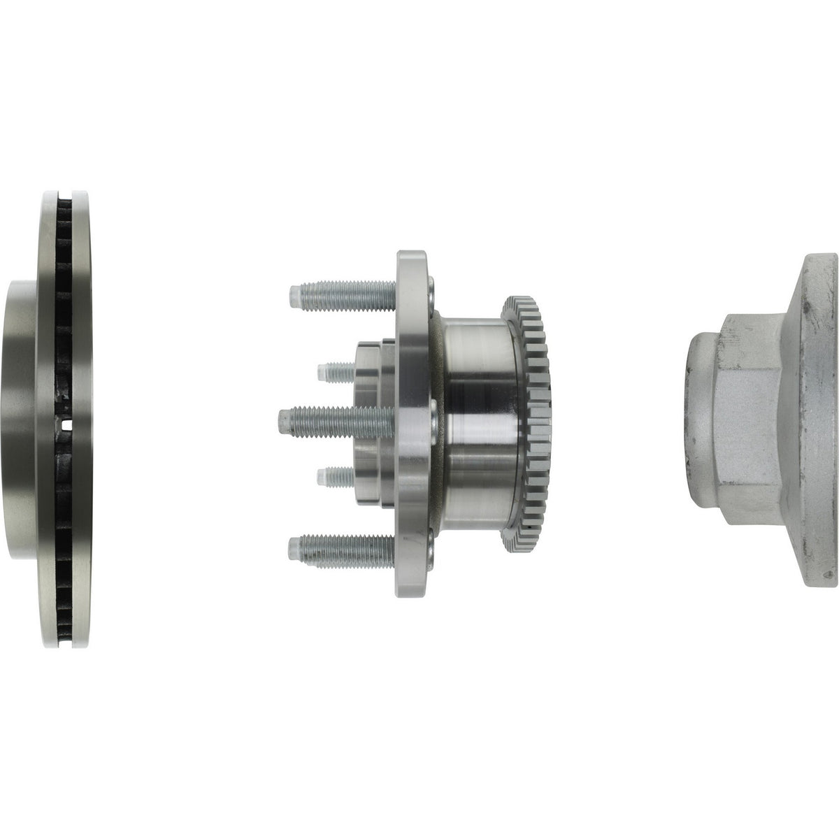 Centric Parts Disc Brake Rotor Standard with Non-Directional Finishes for 2004-2008 Ford F-150 Lincoln Mark LT 121.65129