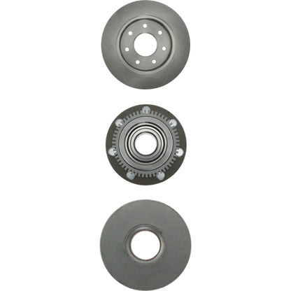 Centric Parts Disc Brake Rotor Standard with Non-Directional Finishes for 2004-2008 Ford F-150 Lincoln Mark LT 121.65129