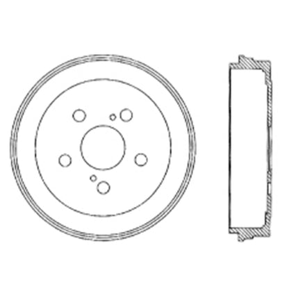 Stoptech Centric Premium Brake Drum - Rear 122.44038