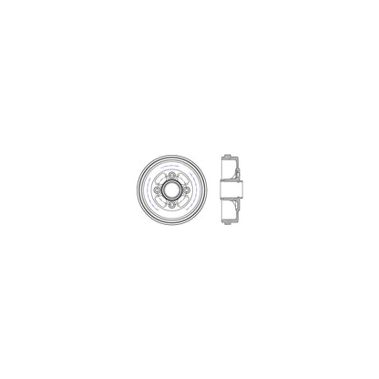 Centric Parts Brake Drum 123.42029