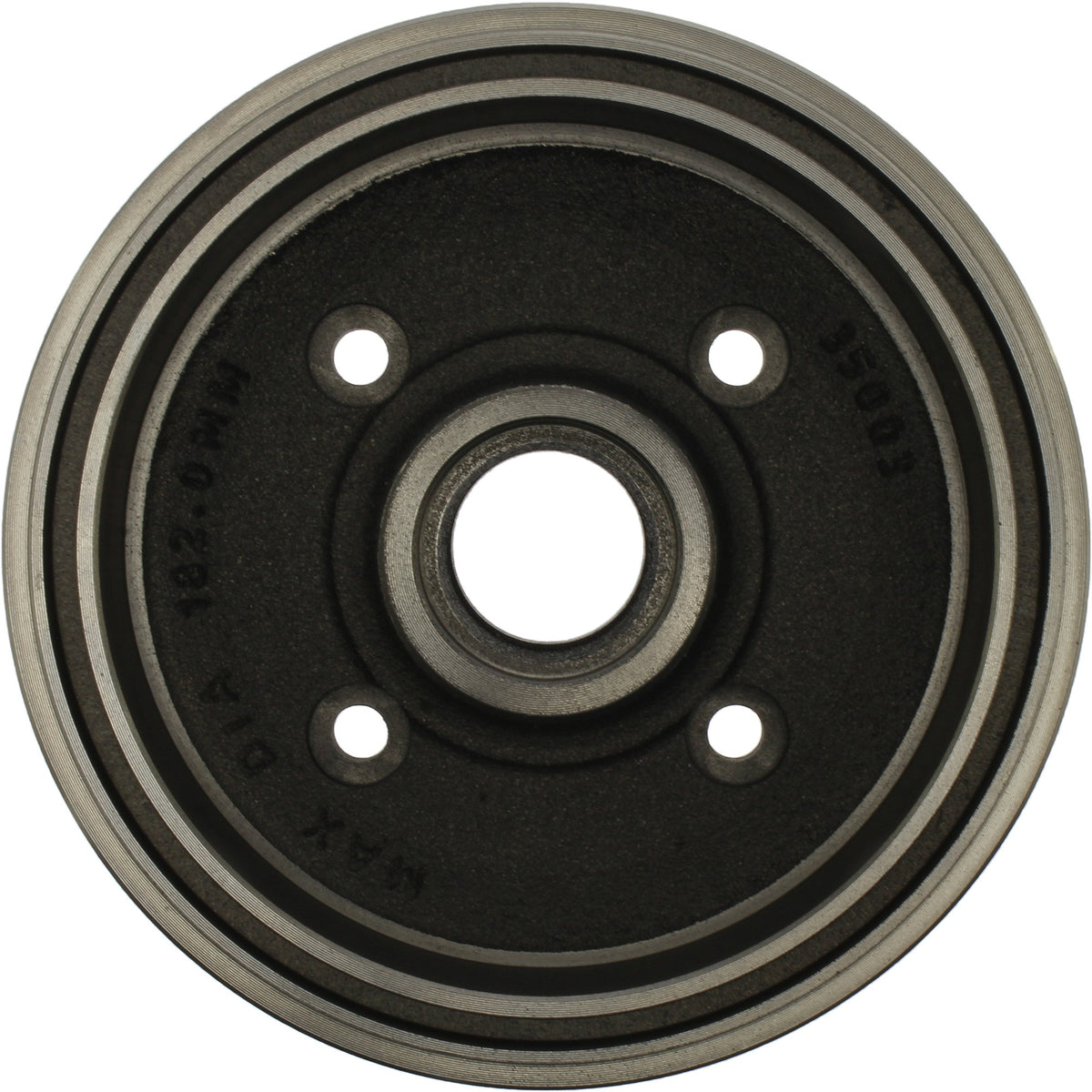 Centric Parts Brake Drum Standard Non-Directional Finishes for Chevrolet Metro 2000-1998 123.48002