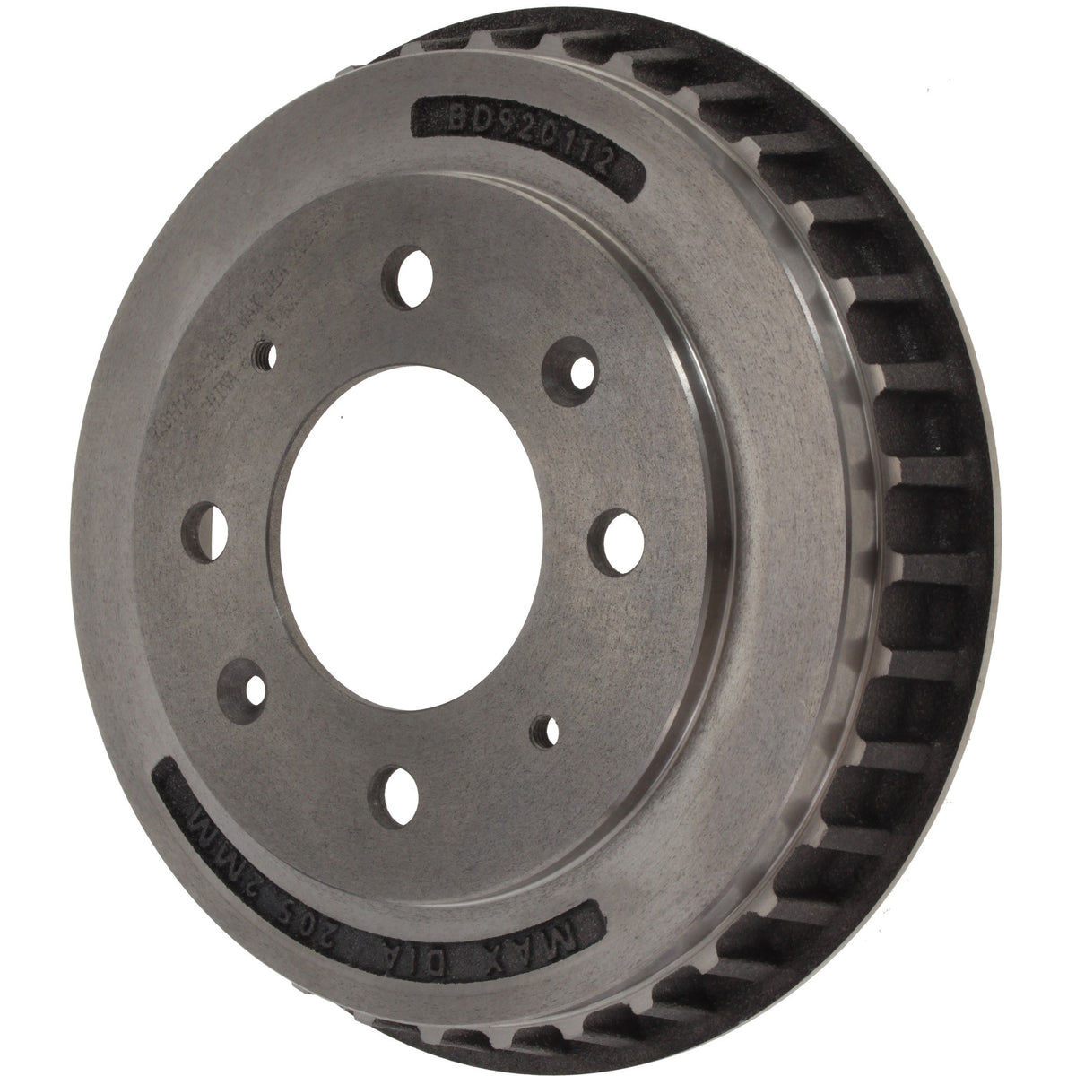 Centric Parts Brake Drum Standard with Non-Directional Finishes for 2007-2009 Kia Spectra 123.50008
