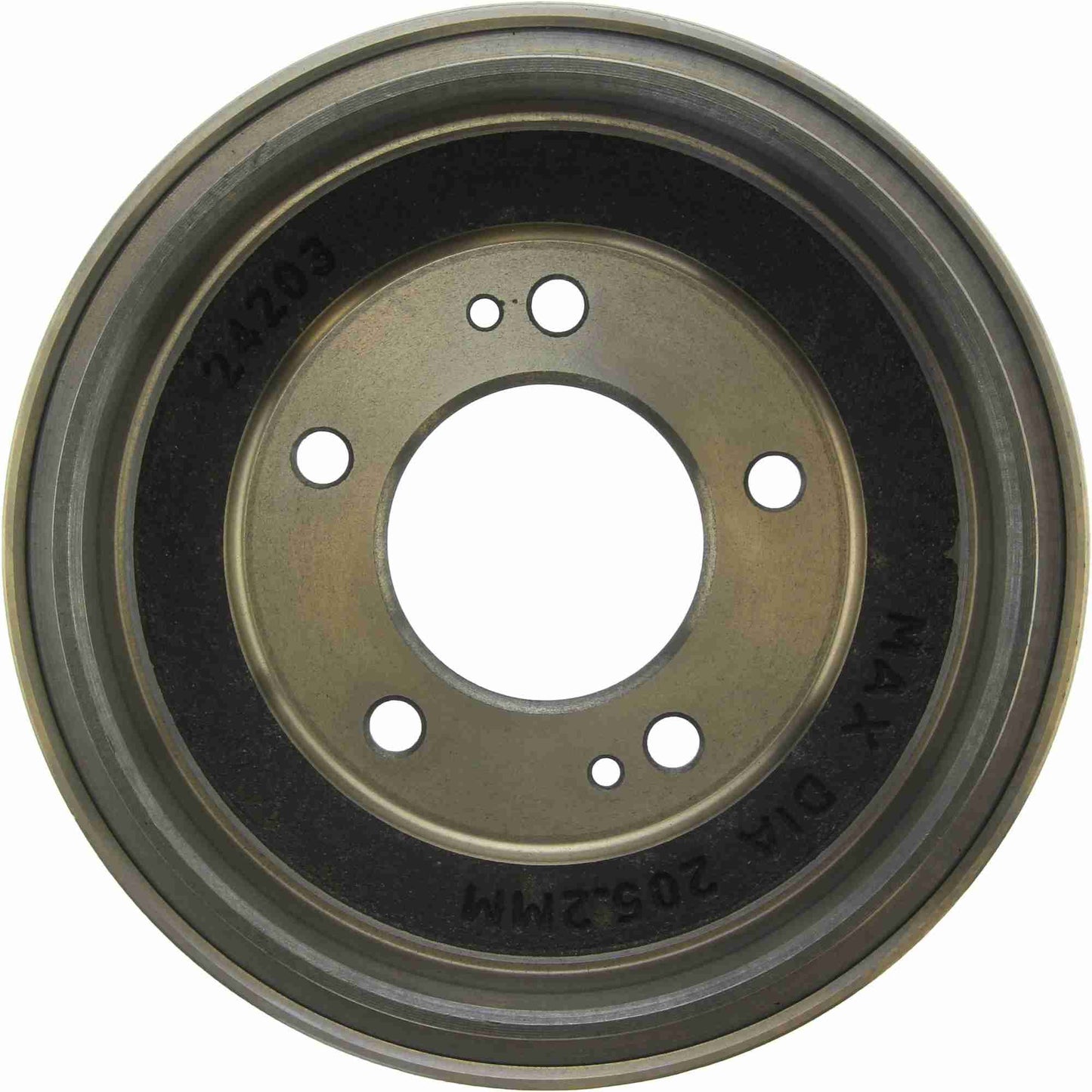 Centric Parts Brake Drum Standard with Non-Directional Finishes for 2007-2008 Hyundai Elantra 123.51014