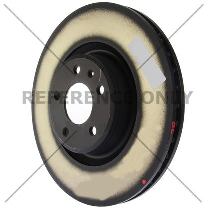 Stoptech Centric 17-18 Audi A4 Premium High Carbon Front Brake Rotor 125.33160