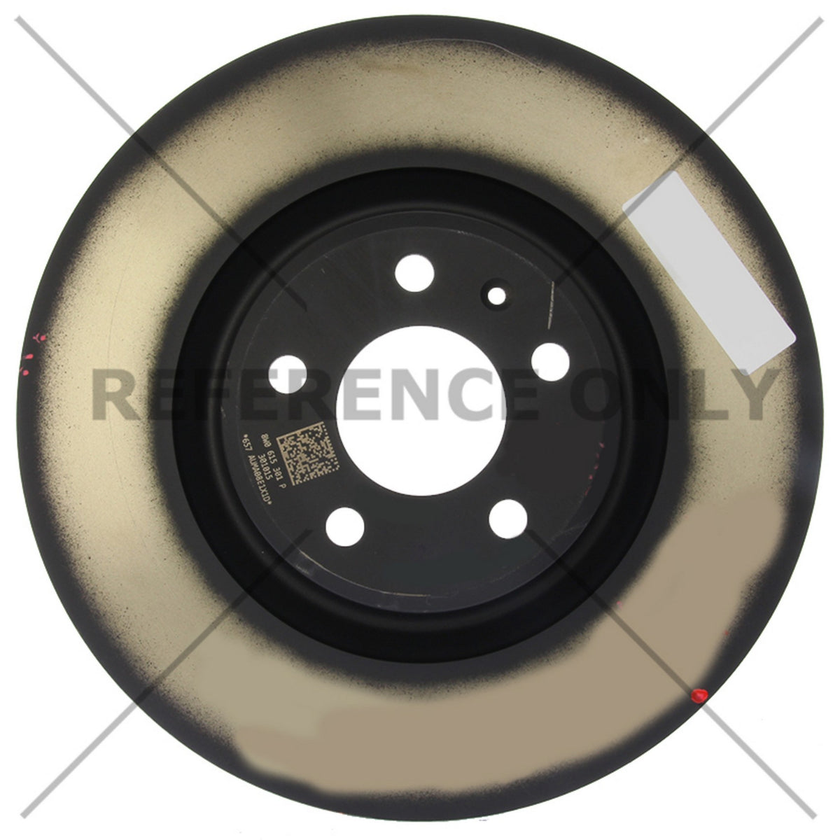 Stoptech Centric 17-18 Audi A4 Premium High Carbon Front Brake Rotor 125.33160