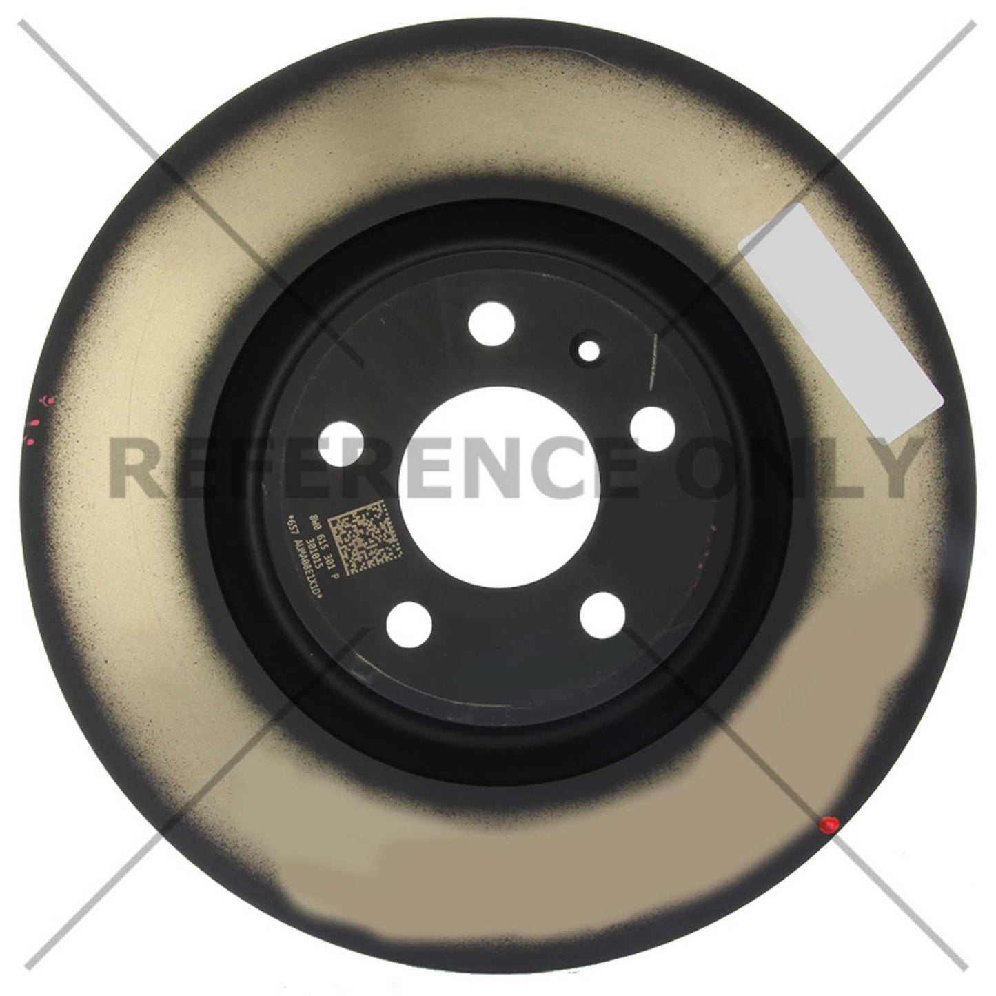 Stoptech Centric 17-18 Audi A4 Premium High Carbon Front Brake Rotor 125.33160