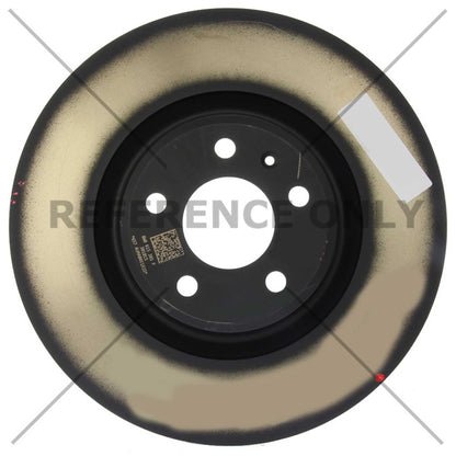 Stoptech Centric 17-18 Audi A4 Premium High Carbon Front Brake Rotor 125.33160