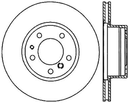 StopTech Cryostop Premium High Carbon Rotor; Front